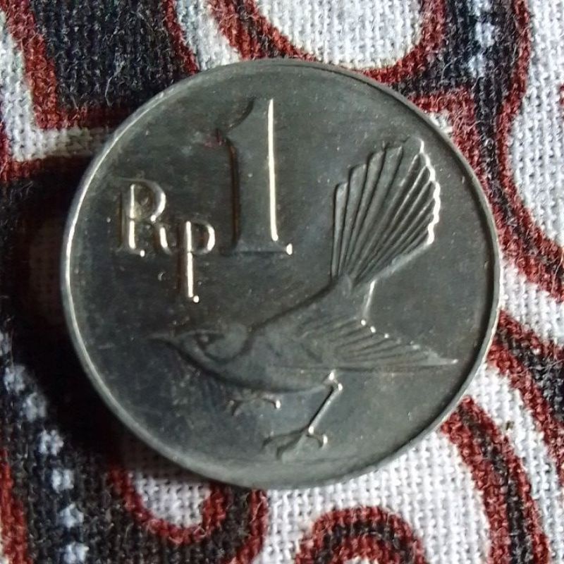 koin kuno bahan mahar 1 rupiah tahun 1970
