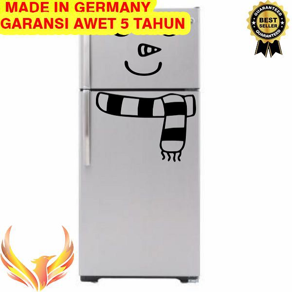 

TERMURAH Stiker Unik Lucu Kulkas Rumah Kaca Cutting Sticker Snowman Phoenix Star