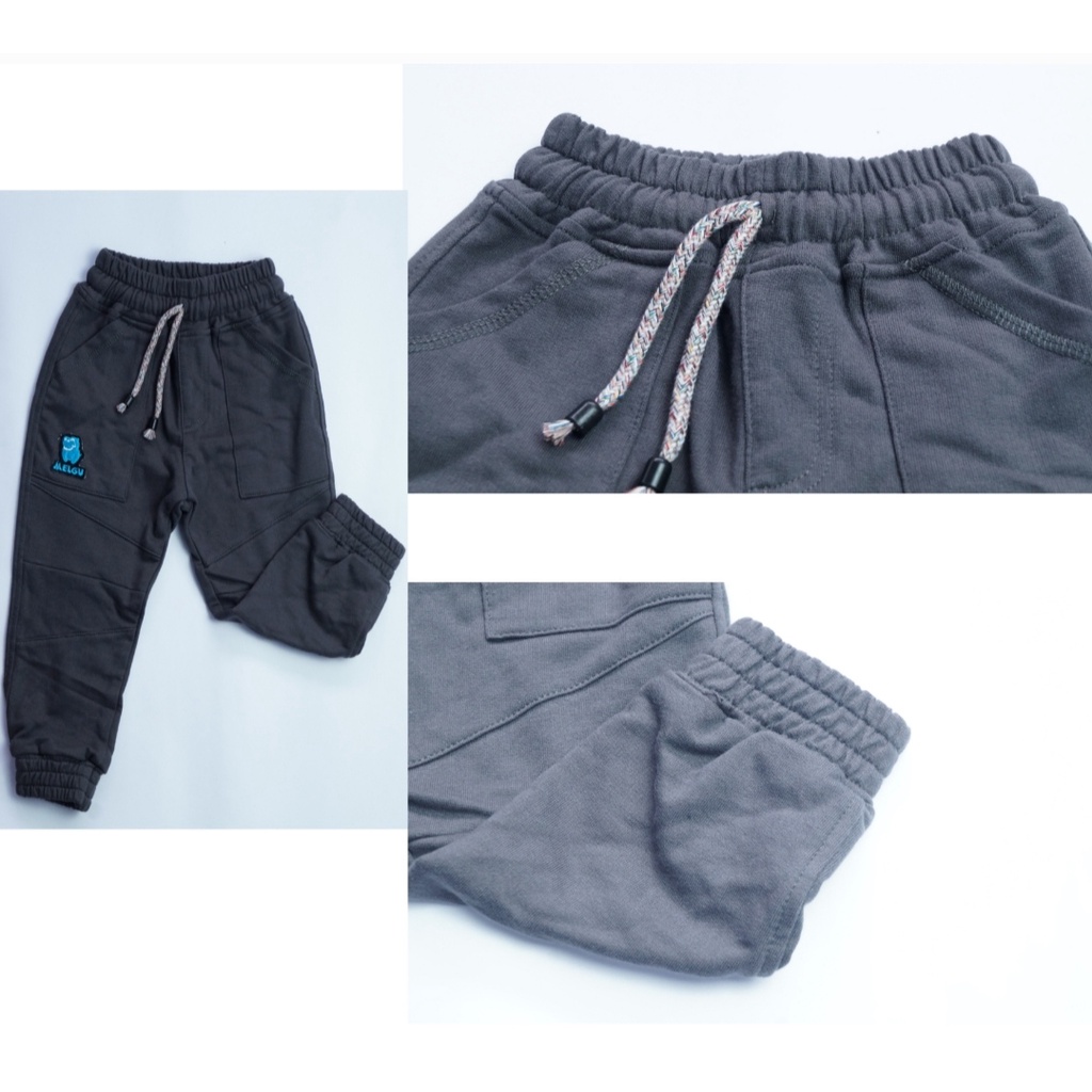 Celana Jogger Panjang Anak Premium Bahan Baby Terry