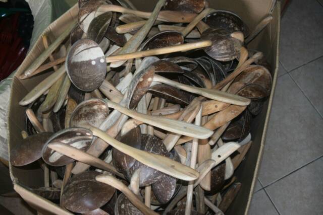 Irus kayu batok kelapa centong batok kelapa tempurung kelapa klasik