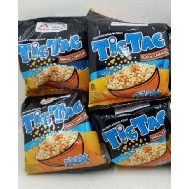 Tic Tac Snack (1renceng isi 10pcs) cemilan murah dan enak