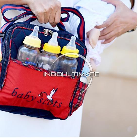 Tas Bayi BABY SCOTS / Tas Baby / Tas diapers/ Tas Diaper / Tas POPOK / Tas Susu / Diaper bag BY-09