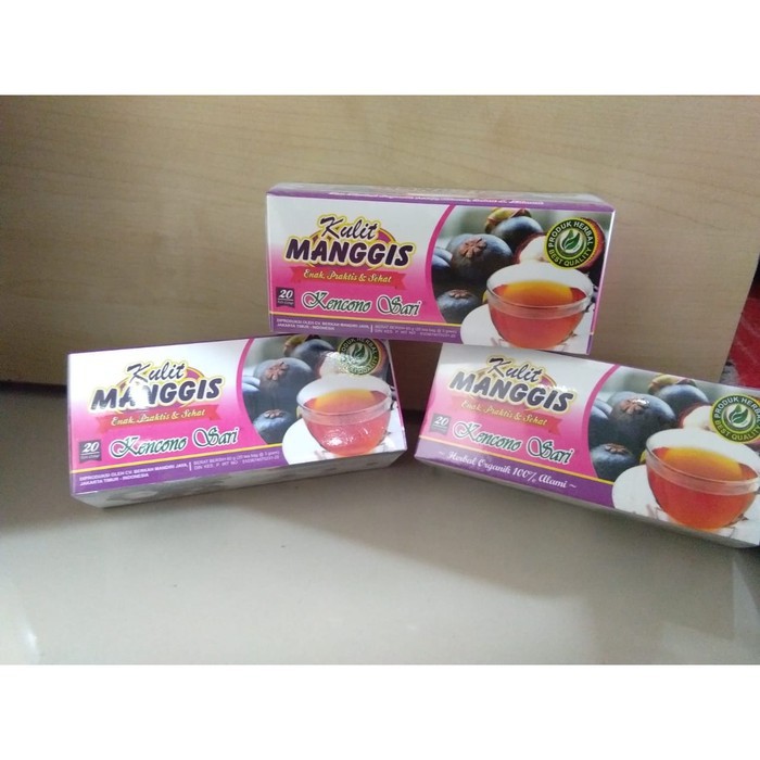 

Promo Teh Celup Kulit Manggis Kencono Sari Herbal Asli original