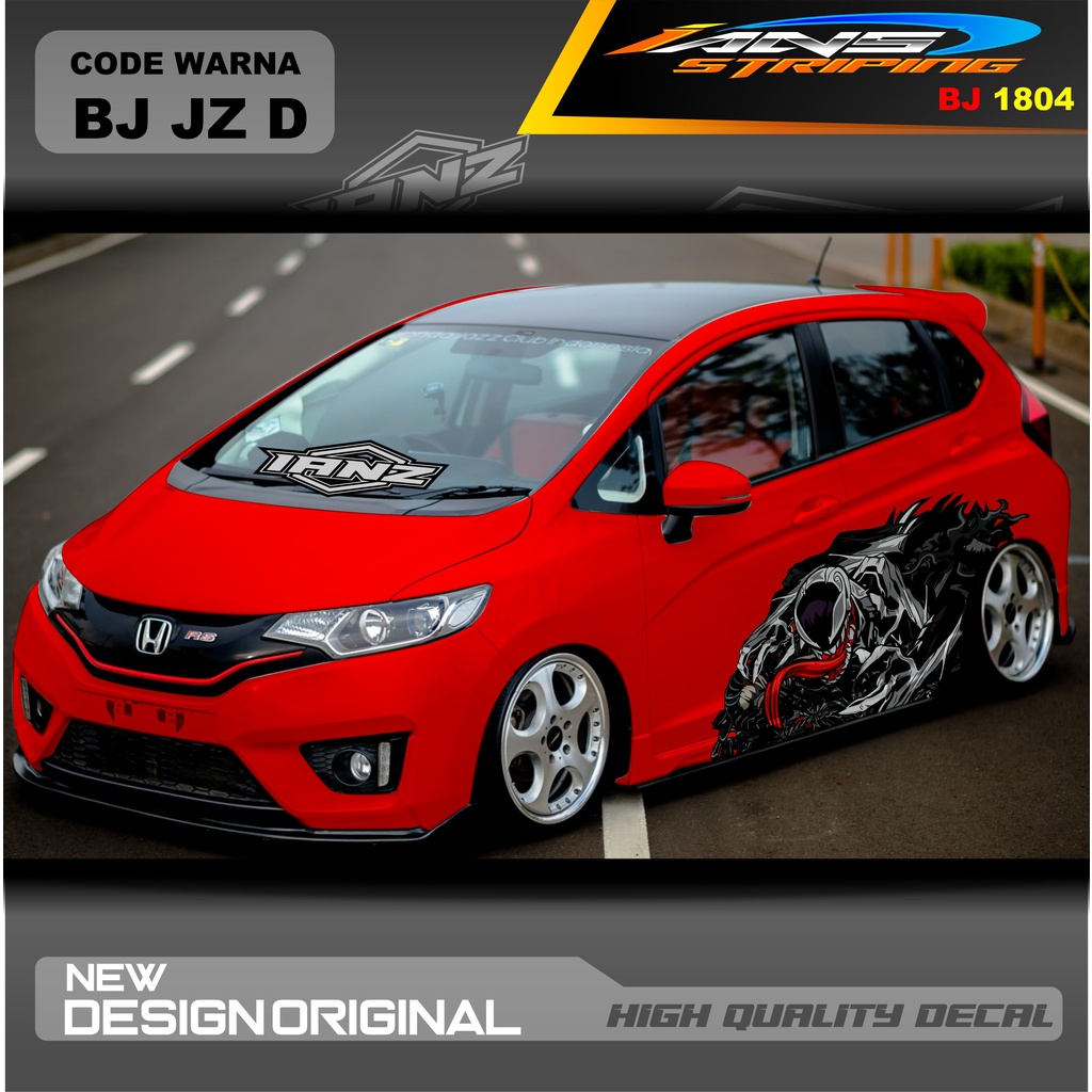 STICKER MOBIL HONDA JAZZ MOBIL AGYA AYLA AVANZA DLL / STIKER VARIASI MOBIL / DECAL STIKER MOBIL