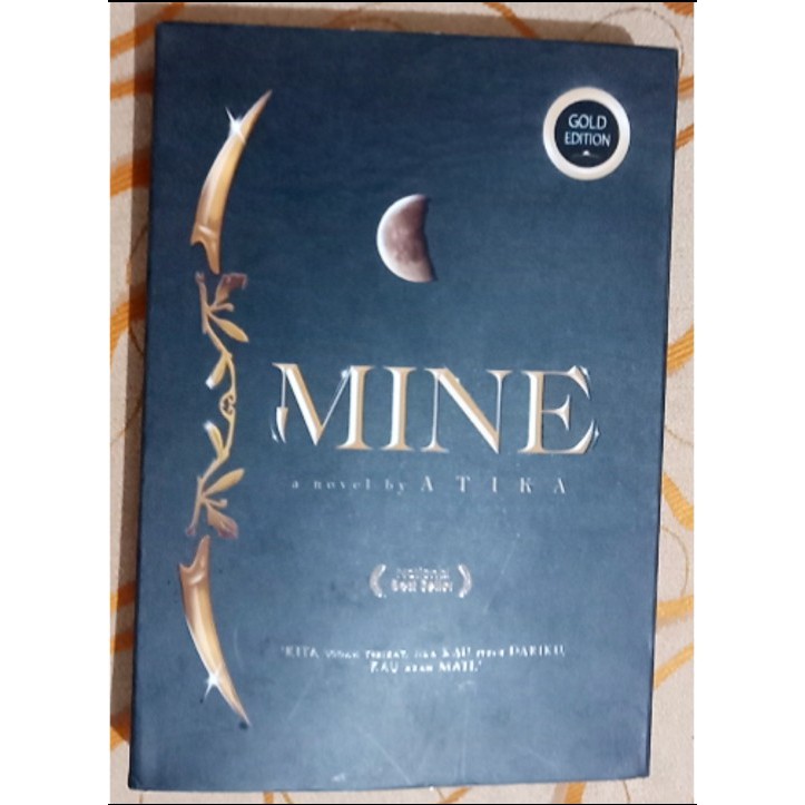 Novel Best Seller Original MINE Gold Edition Atika