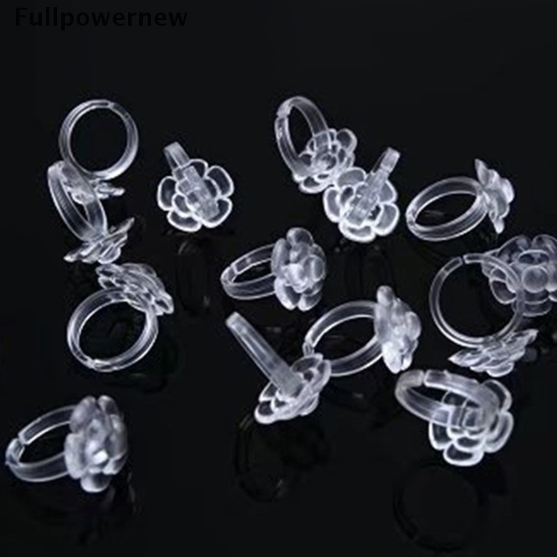 [FULL] 50Pcs Rings Butterfly Color Card False Nail Art Polish Display Practice Acrylic