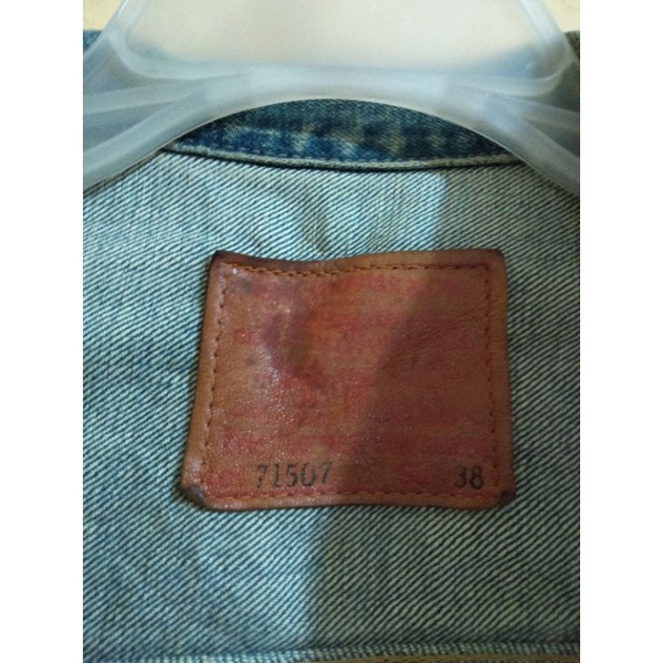 denim levis type2 selvedge jaket denim levis type1 selvedge