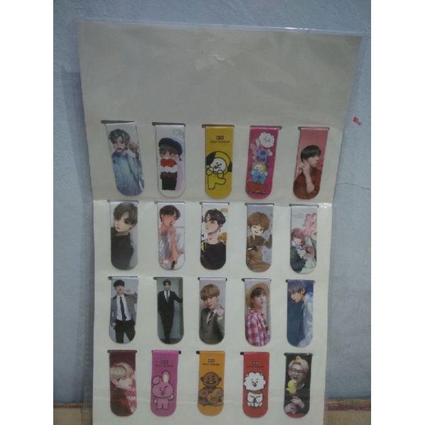 

Pembatas Kertas Magnet Motif