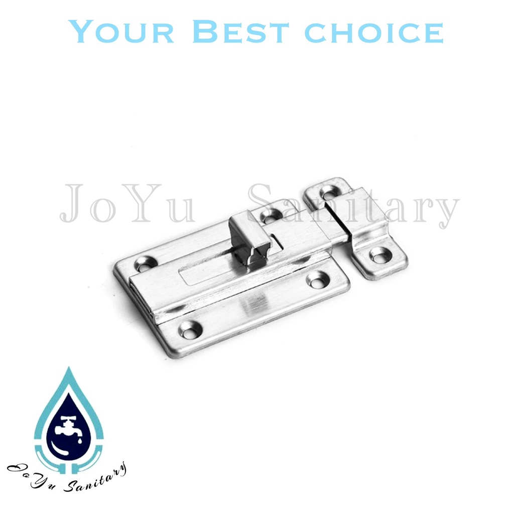 Grendel Pintu 4 inch Stainless Murah GS4-selot door lock bolt  jendela Slot stenles selot pengunci k