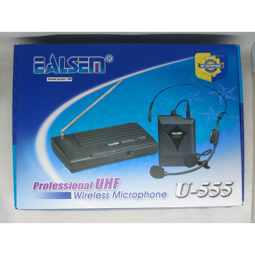 Ealsem Wireless Microphone U-555