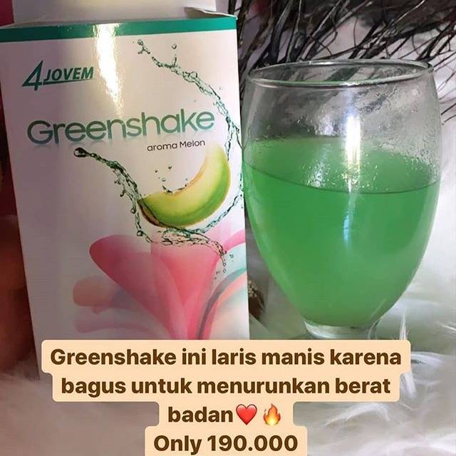 

Greanshake 100% original DISTRIBUTOR JOVEM