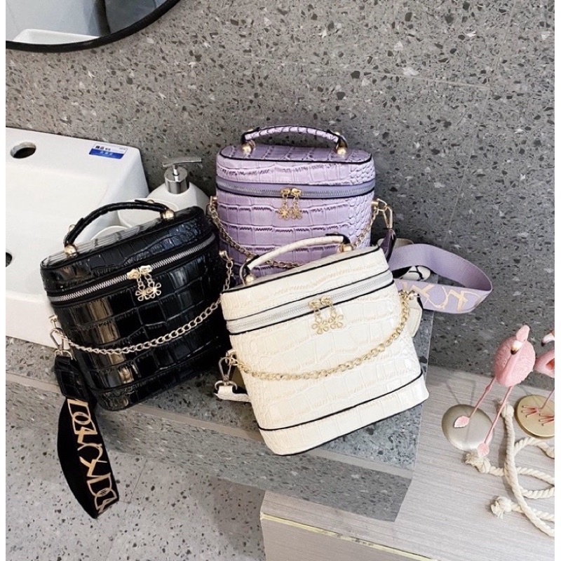 tas fashion wanita import korea oval