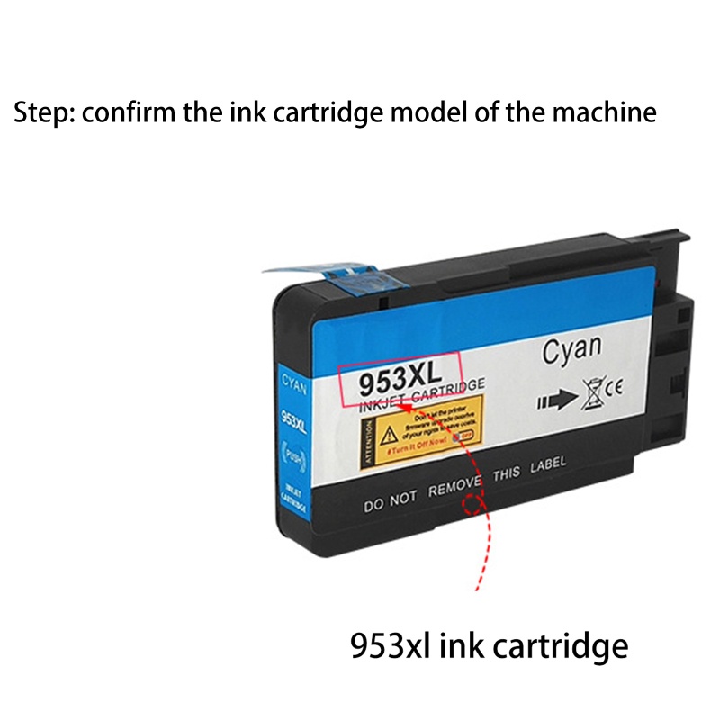 Btsg Ink Cartridge HP953XL HP953 Compatible Officejet Pro 7720 7730 8210 8715 Printer