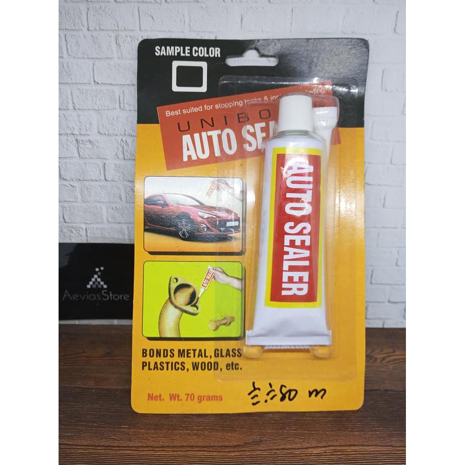 

Baru Lem Unibond Auto Sealer Black 70Gr. Juara