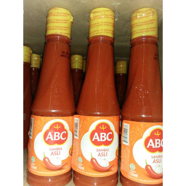 

sambal botol abc 135ml etra pedas..promo