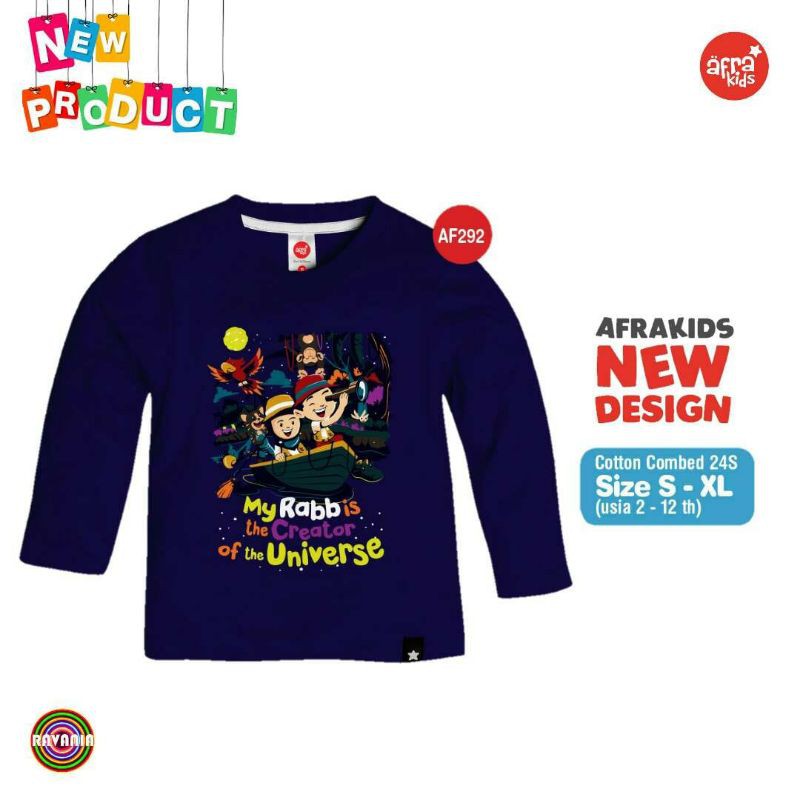 kaos Afra kids