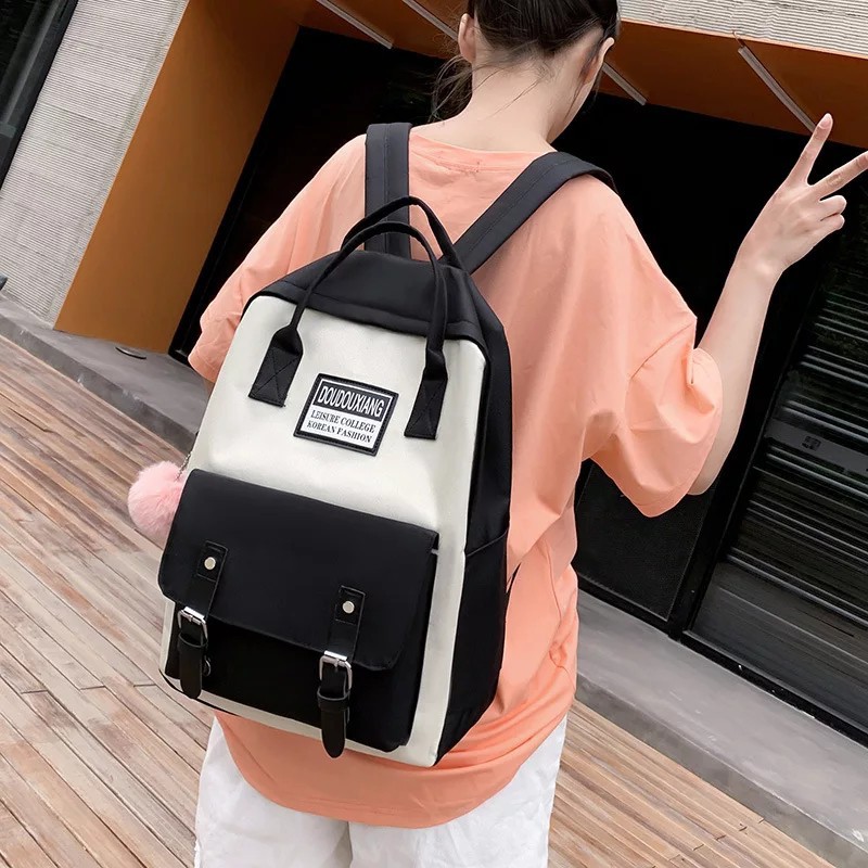 TAS RANSEL AFGAN - Tas Ransel Backpack Fashion Wanita Korea Stylish-TAS MURAH