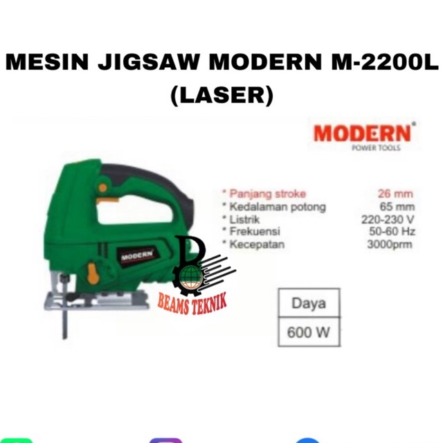 mesin jigsaw modern m2200 laser mesin pemotong triplek gergaji triplek