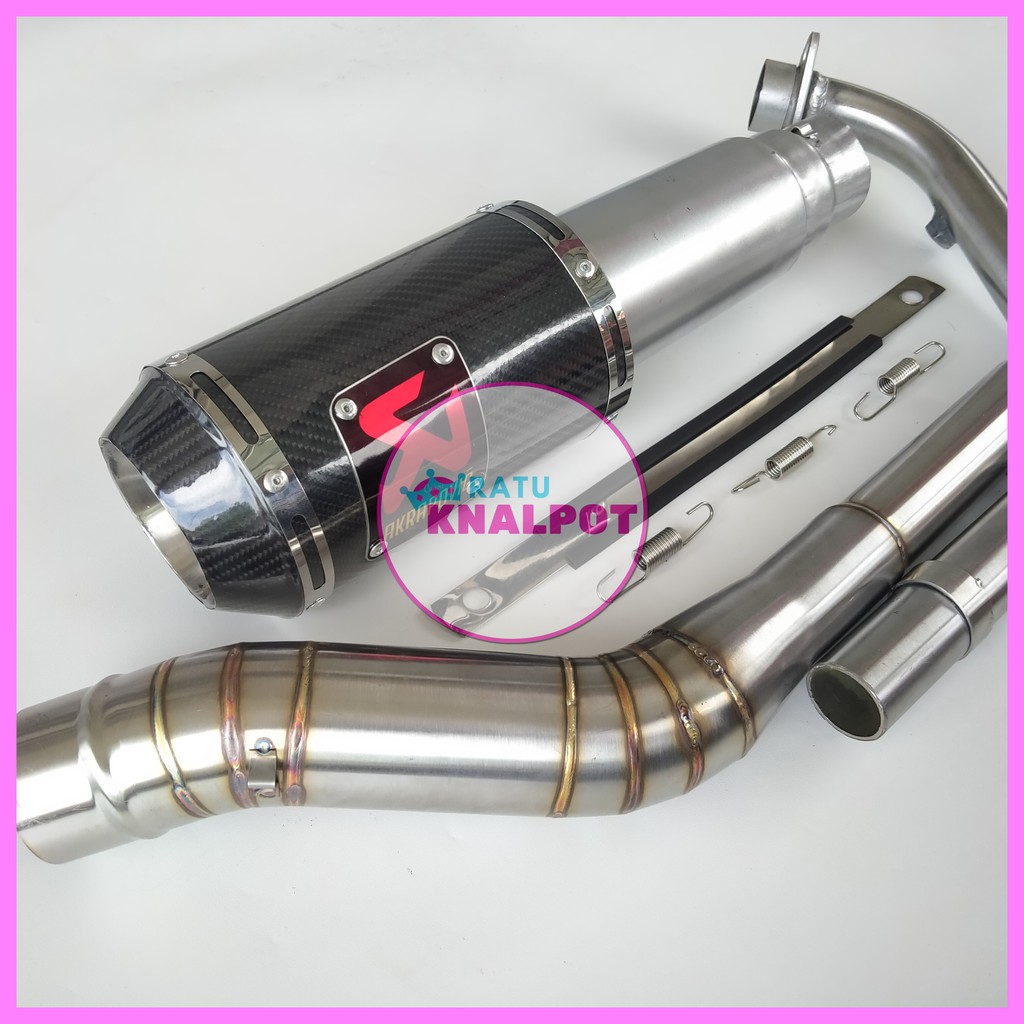 Knalpot Racing Akrapovic Lorenzo Carbon Fullset For R15 V2/V3