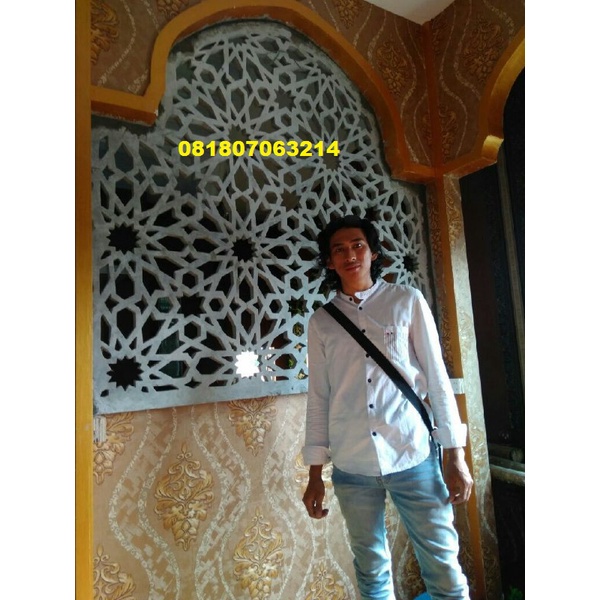 Mushola Ornamen Krawangan GRC O8SATU8O7O632SATU4