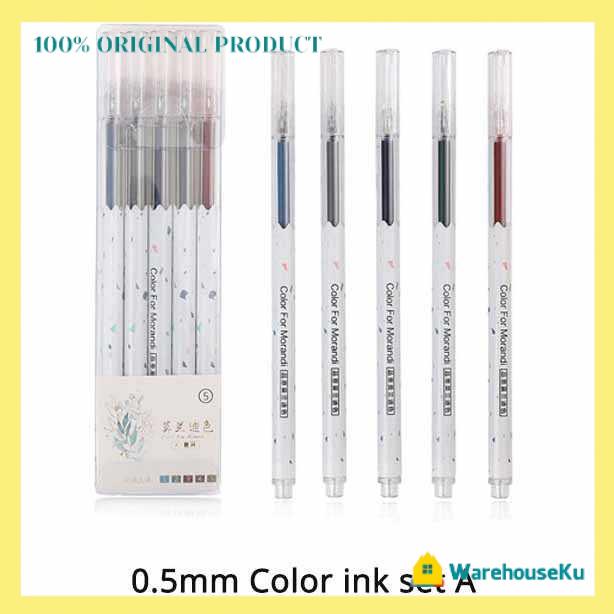 

Gel Pen Pena Pulpen Bolpoin 0.5mm 5 PCS ORIGINAL