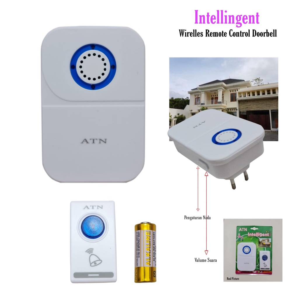 Jual Bell Wirelles Remote Control / Bell Wirelles Rumah / Bell Wirelles