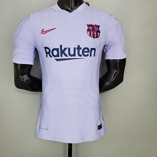 JERSEY SEPAK BOLA PLAYER ISSUE BARCA AWAY 2021 2022 / JERSEY PLAYER ISSUE 2021 2022 .,