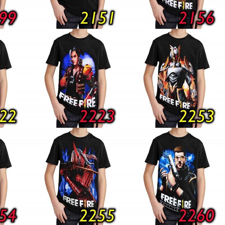℮ KAOS ANAK BUDI 01 GAMING / LETDA PUBGG FF KARAKTER TERLENGKAP ♞