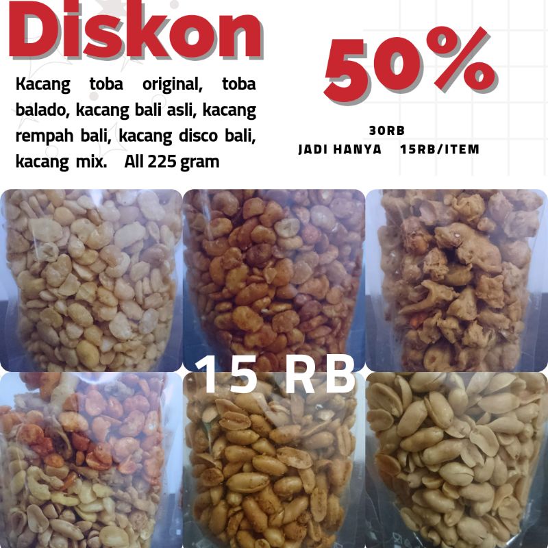 

Kacang Bali 100-225 gram