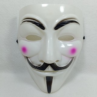 Topeng Anonymous / Topeng Hacker White    Version Kualitas KW