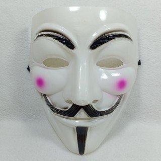 Topeng Anonymous / Topeng Hacker White    Version Kualitas KW
