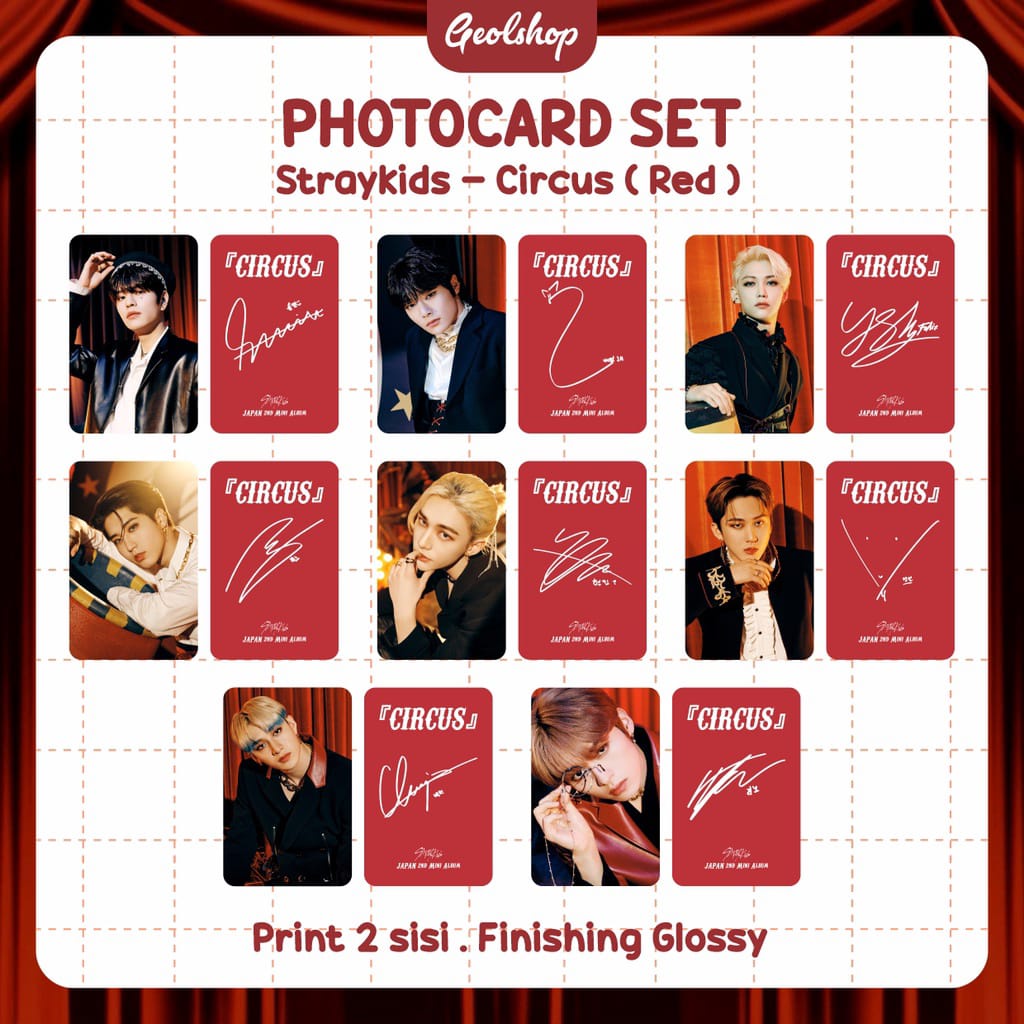 PC  STRAYKIDS CIRCUS ll your eyes ll Maniac  PREMIUM (1set)