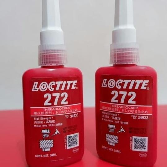 

FG3♡ LOCTITE 272 50ML GARANSI ORIGINAL - LEM MATERIAL LOCTITE 272 50 ML Banyak Peminat