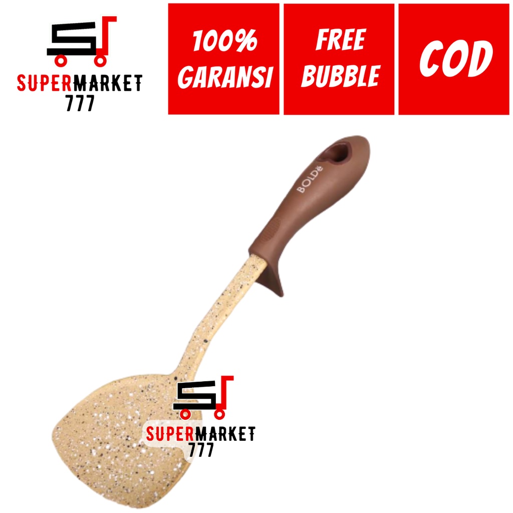 SUTIL SET BOLDE UTENSILE TURNER SODET SUTIL SPATULA SILICONE SILICON SET STEINCOOKWARE BENGKOK PERAL