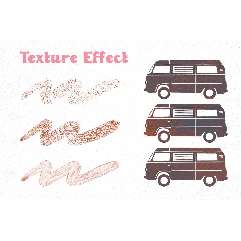 Procreate Brush - Vintage Texture Brush Set for Procreate