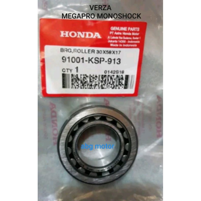 BEARING LAHAR KRUK AS KANAN CRF 150 VERZA MEGAPRO MONO MONOSHOCK ORIGINAL