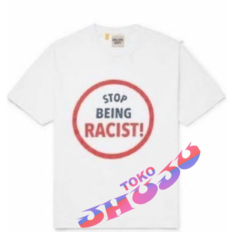 Baju T shirt NCT Taeyong style Stop Being Racist