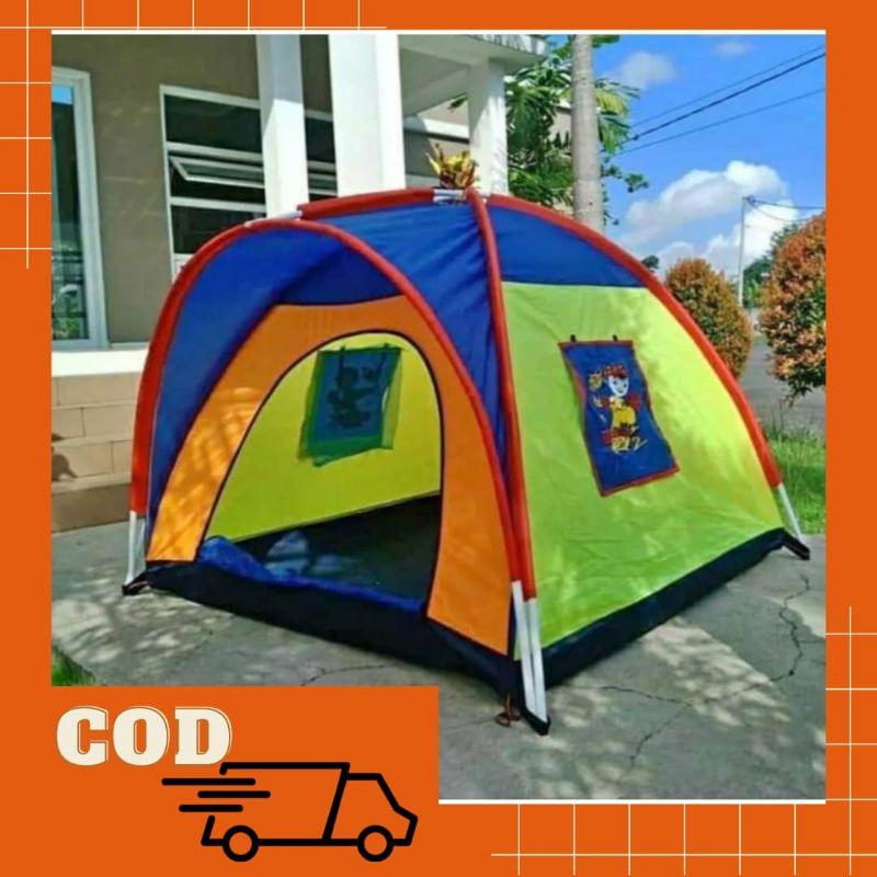 TENDA ANAK MURAH | TENDA ANAK KARAKTER | TENDA CAMPING ANAK UKURAN 100cm 120cm 140cm 160cm 200cm