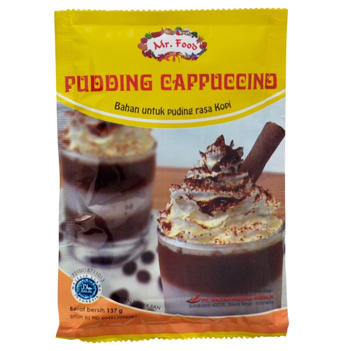 

Mr Food Pudding Cappucino 137gr