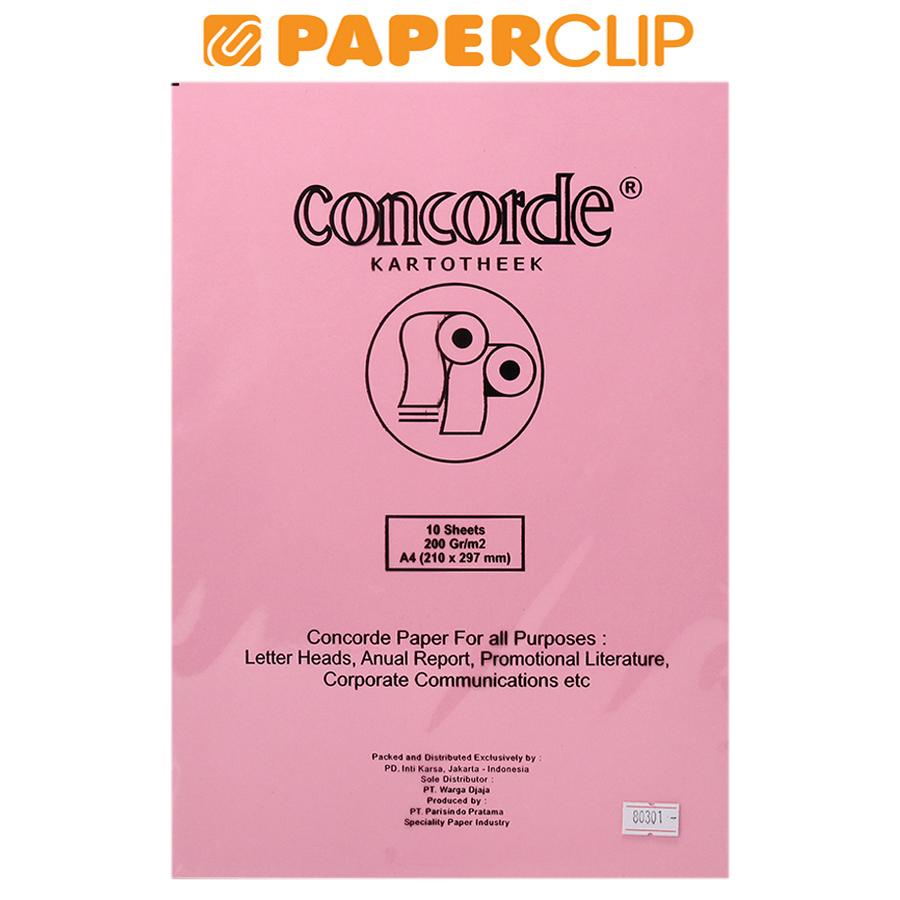 

KERTAS COVER A4 KARTOTHEEK CONCORDE 80301 200 ISI 10