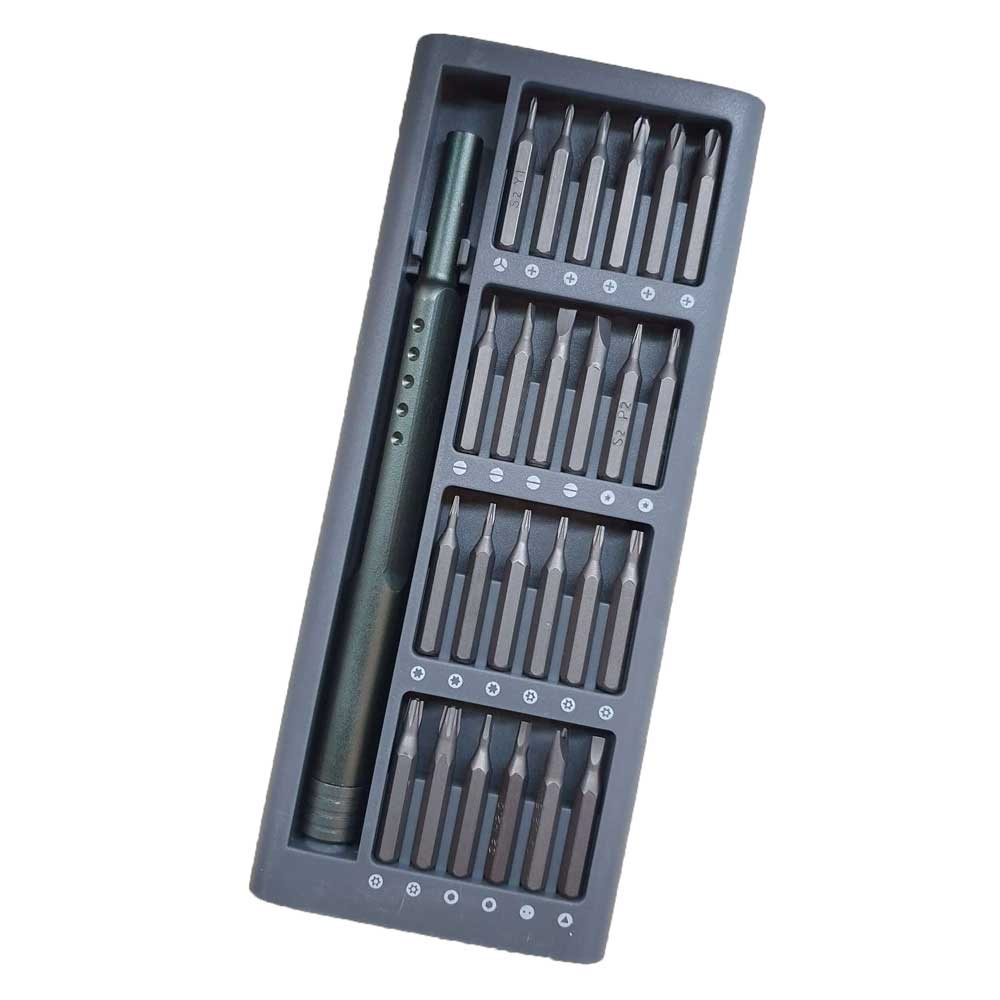 Xzante Wiha Obeng Set Magnetic Bits 24 in 1 W24 GRAY