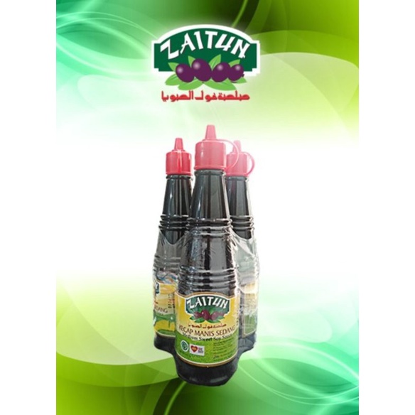 

KECAP ZAITUN MANIS SEDANG | 275ml