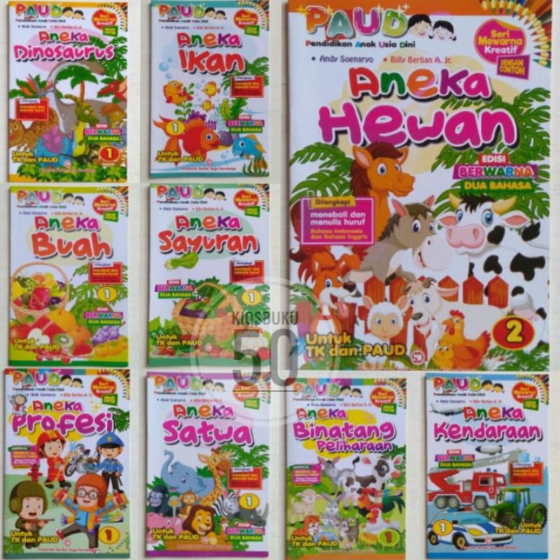 BUKU PAUD MEWARNAI