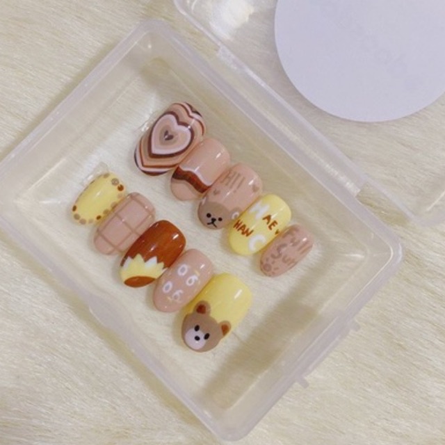 Haechan NCT custom press on nails nail art gel