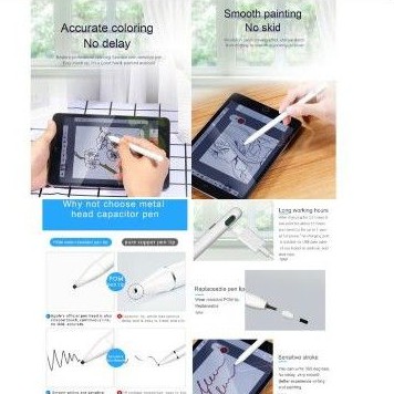 ACTIVE STYLUS UNIVERSAL / pulpen stylus universal handphone dan tablet