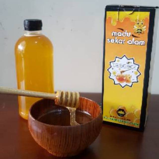 PROMO Madu peras murni 700 gram ( Raw Honey ) free dus box