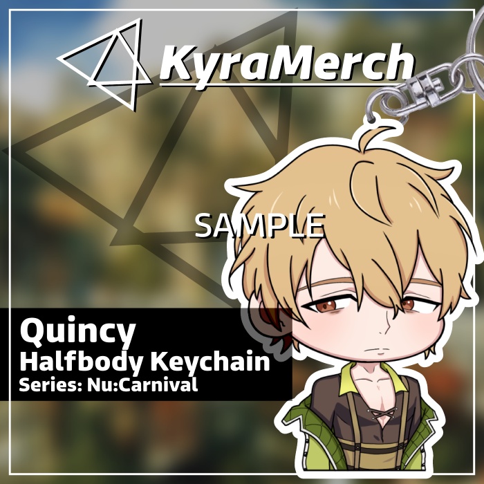 Keychain Halfbody NU: carnival Quincy
 | KyraMerch Anime Fanmerch Dealer