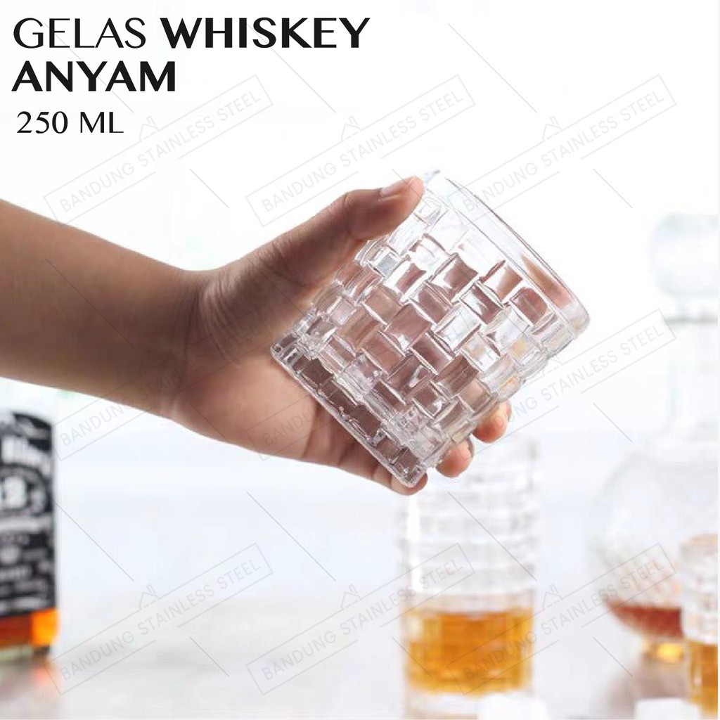 gelas whiskey 250ml beer bir vodka kaca cangkir old fashioned coktail air minum