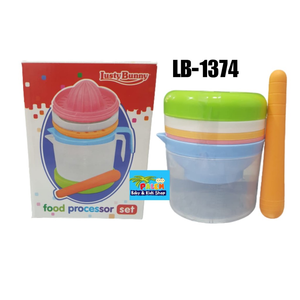 Lusty Bunny Food Processor  Set / Perasan Jeruk Set