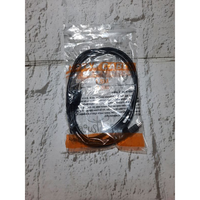Kabel Usb to Mini Usb 1 meter black